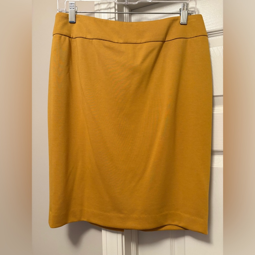 Kasper Mustard Yellow Women's Skirt